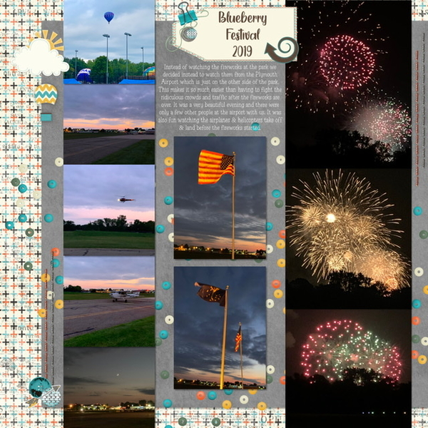 July 2020 Created with Rewards: Blueberry Festival 2019
