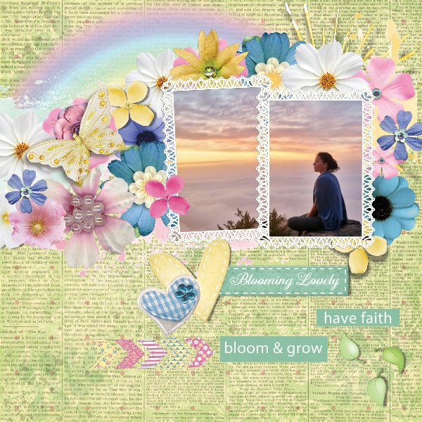 July 2020 Template Challenge #1 with Down This Road Designs