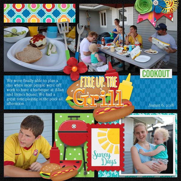 July 2021 Template Bundle - Pool Party