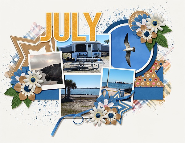 July 2026 Calendar Topper