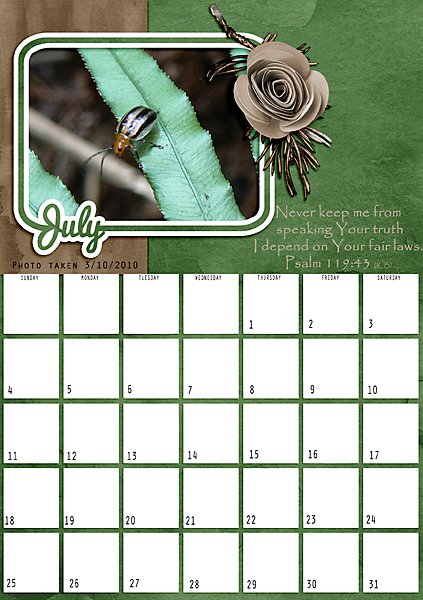 July 2027 Calendar Page