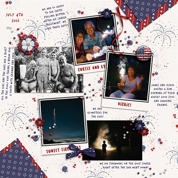 July 4th with friends