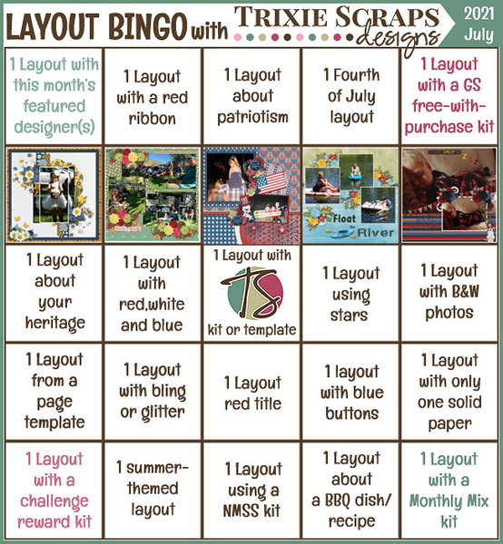 July Bingo