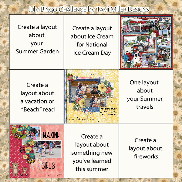 July Bingo