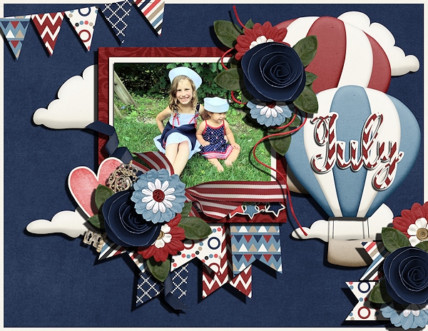 July Calendar top