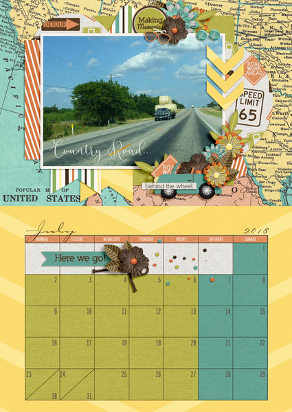 July calendar