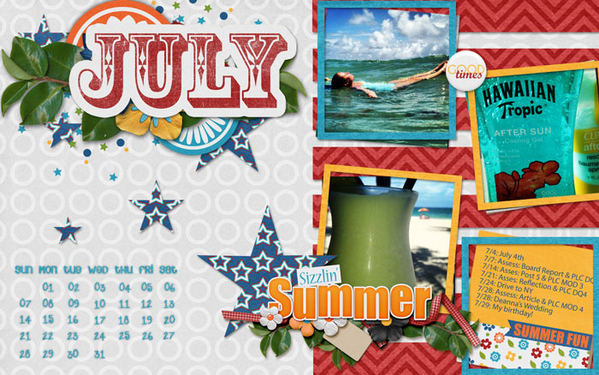 July Desktop