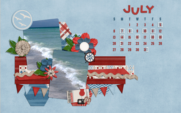 July desktop