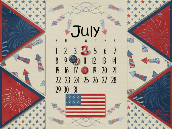 July Desktop