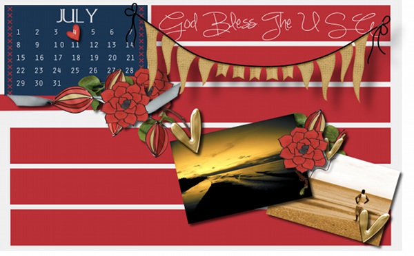 July Desktop