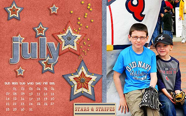 July Desktop