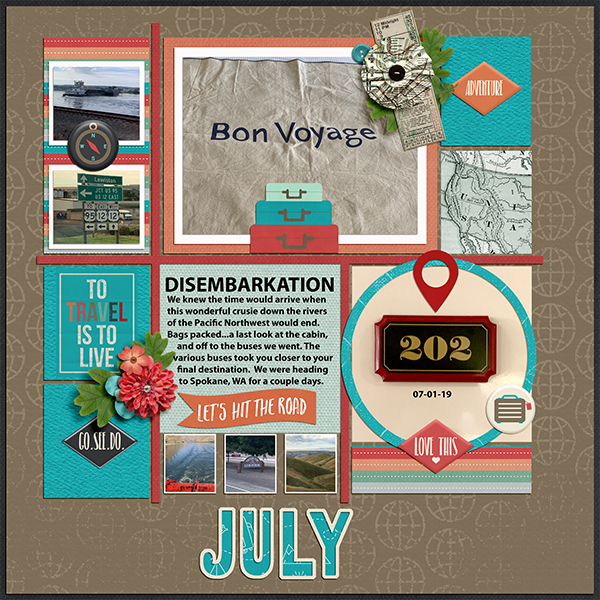 July-Disembarkation