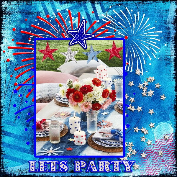July fireworks