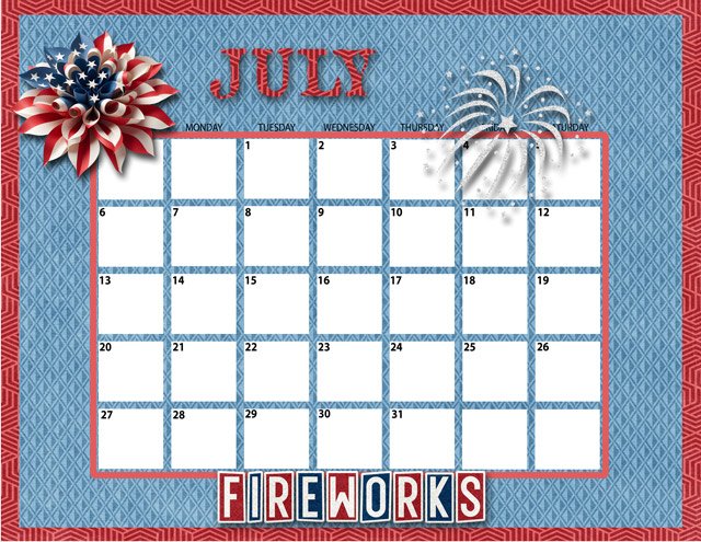July-Fireworks