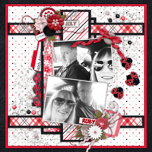 JULY RUBY - TWIN MOM SCRAPS