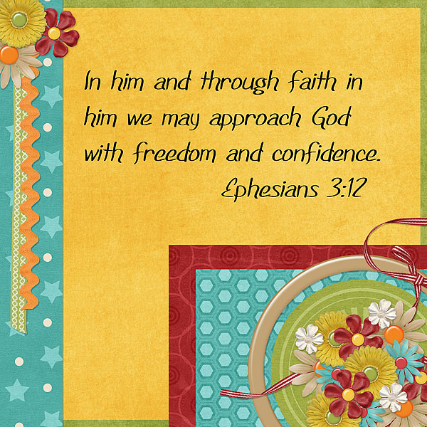 July Scripture page