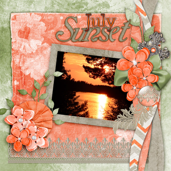 July-sunset