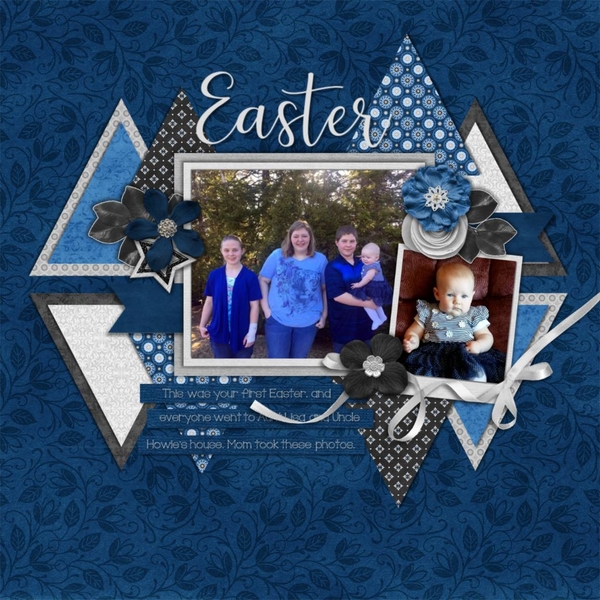 July Template Bundle - Beautifully Blue