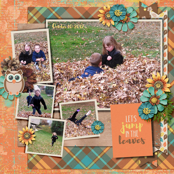 Jump in the leaves