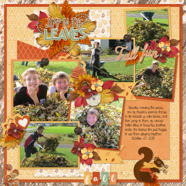Jump in the Leaves