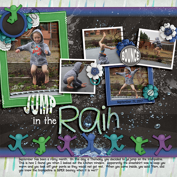 Jump in the rain