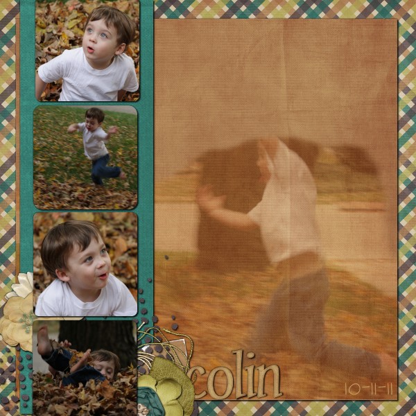 Jumping In Leaves