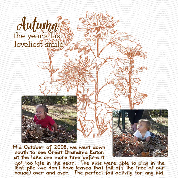 Jumping in Leaves
