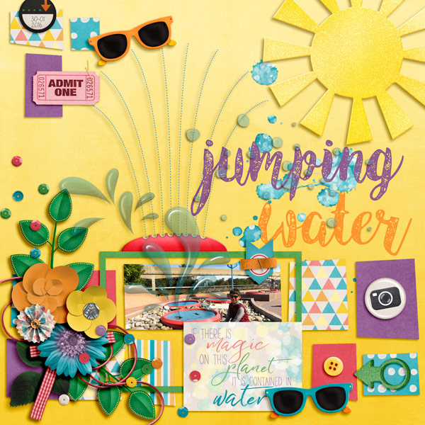 jumping water