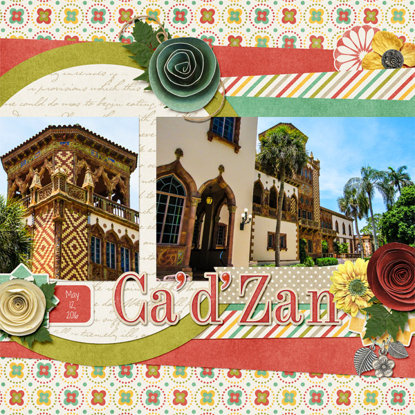 June 2016 Color Challenge - Ca' d' Zan at Ringling