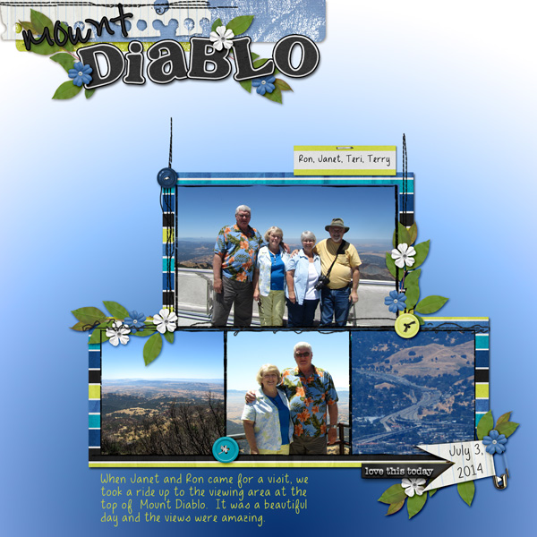 June 2016 - Mix It Up Challenge - Mount Diablo