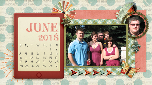 June 2018 Calendar