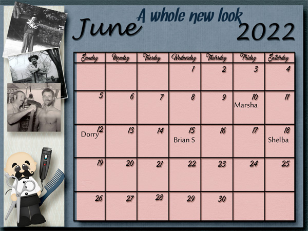 June 2022 Calendar