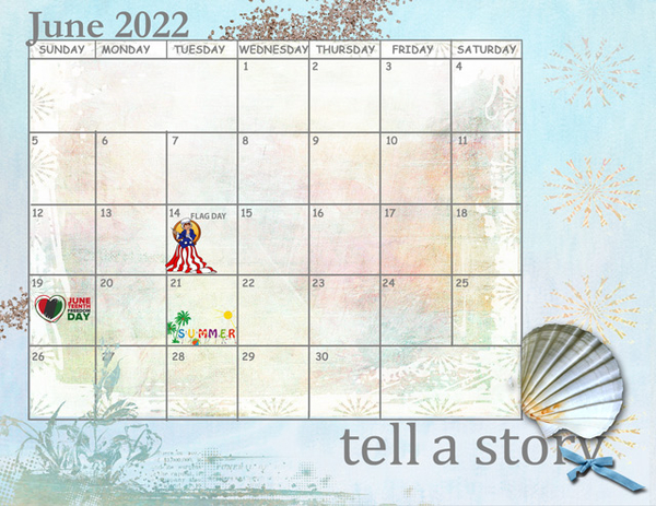 June 2022 Sum-Up Calendar