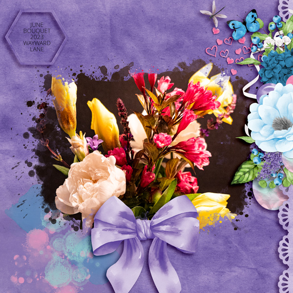 JUNE BOUQUET - MASK - JUNE 2023
