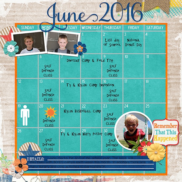 June Calendar