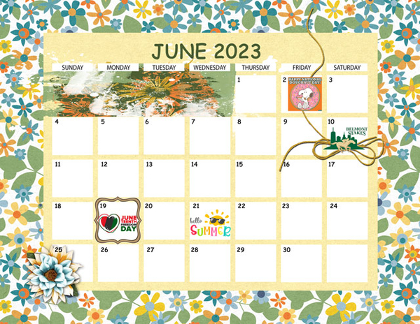June Calendar