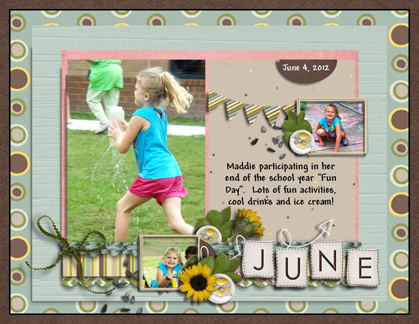 June Centerfold Calendar Templates 2013