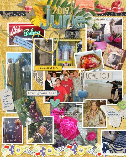 June collage