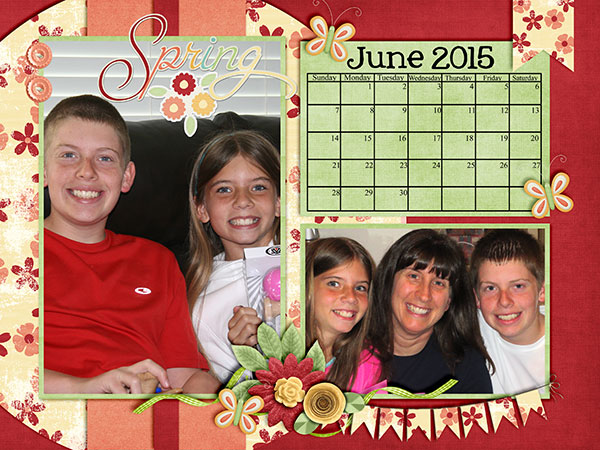 June Desktop Calendar