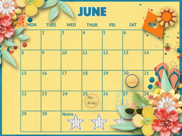 JUNE DESKTOP