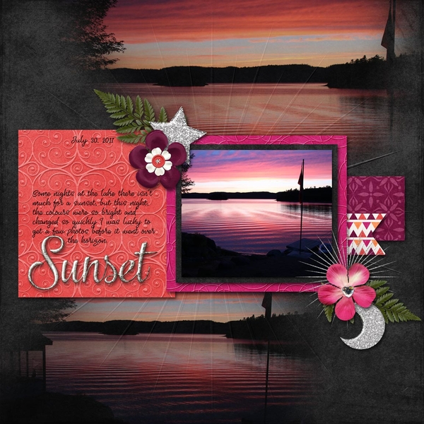 June Template Bundle - Dusk To Dawn