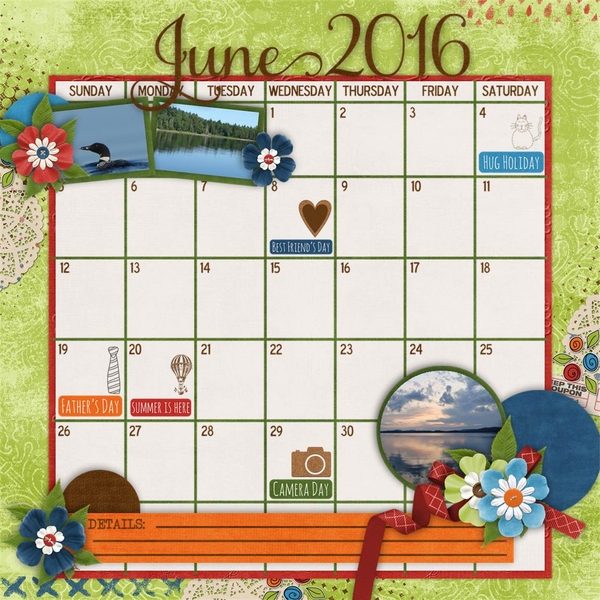 June Template Bundle - Project 2015 June