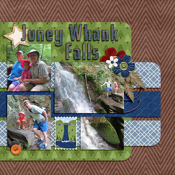Juney Whank Falls (right side)