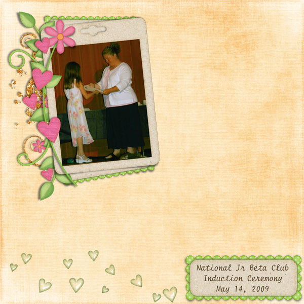 Junior Beta Club Induction