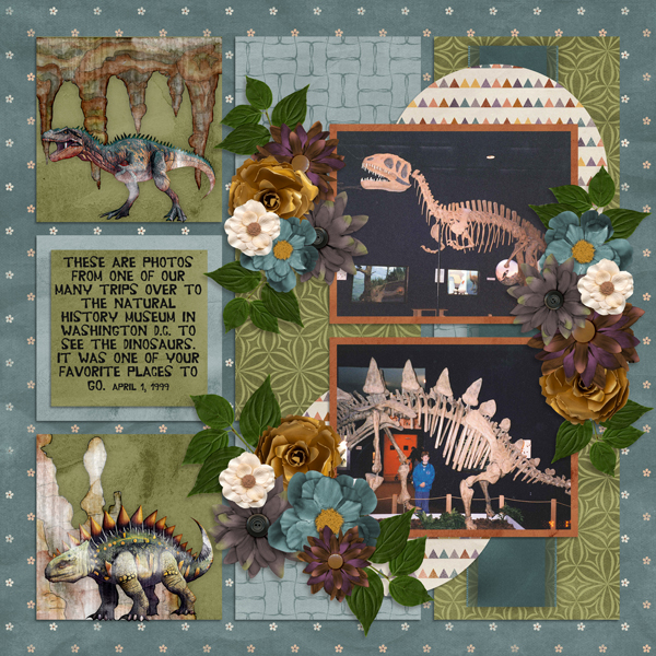 Jurassic-Aimee March Template Challenge #2