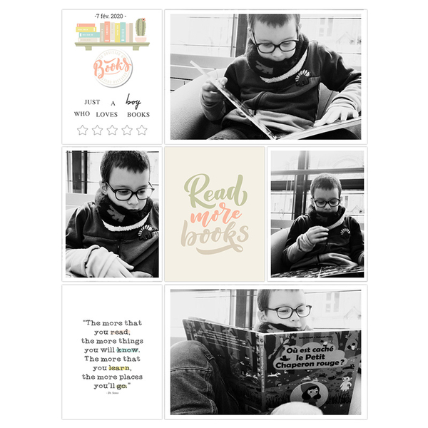 Just a boy who loves books