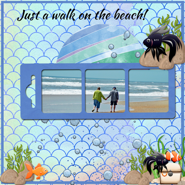 Just a walk on the beach!