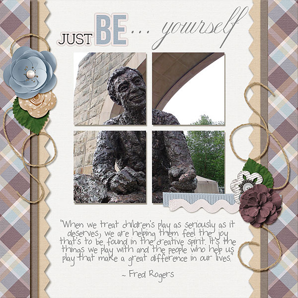 Just be ... yourself