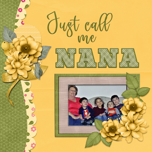 Just call me NANA