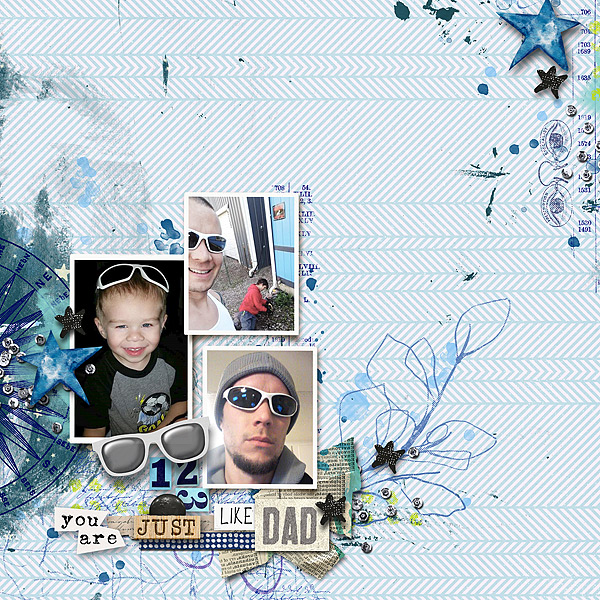 Just like Dad